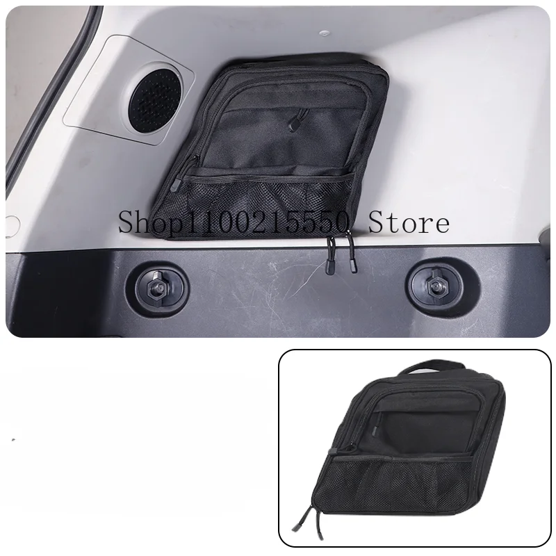 Large Capacity Trunk Right Side Storage Bag Multi-Pockets Cargo Bag For Toyota FJ Cruiser 2007-2021 Stowing Tidying Accessories