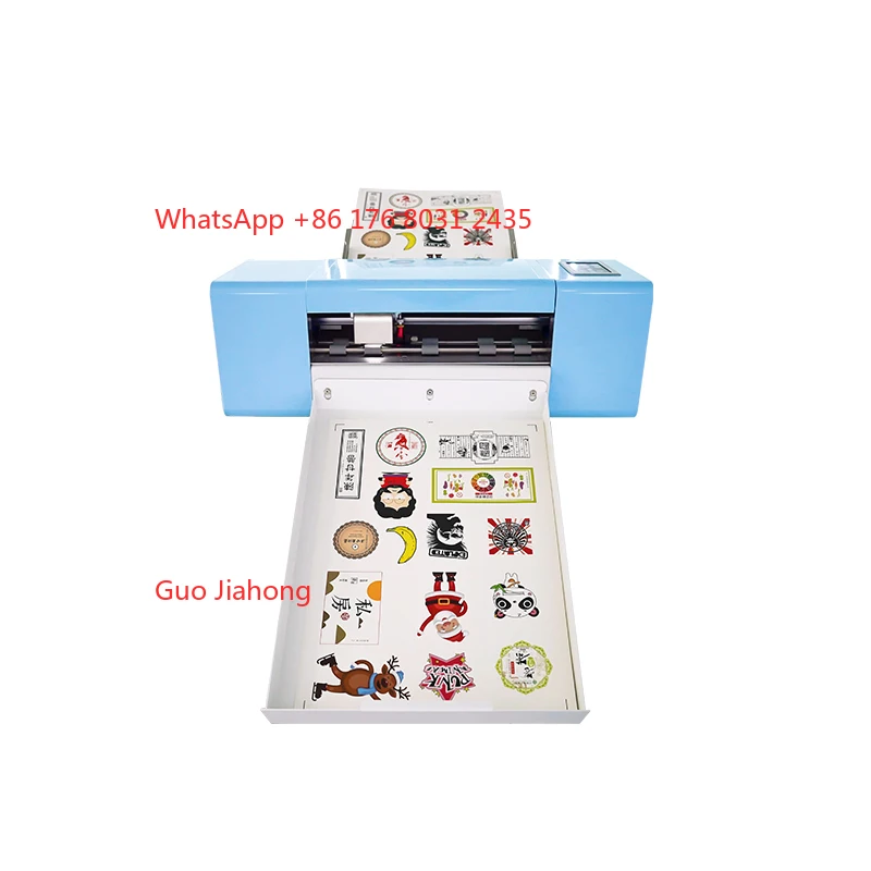 Purcell Nieuw Type A3 A3+ Automatische Vel Feed Papier Sticker Label Cutter Stansmachine Ccd Stappenmotor