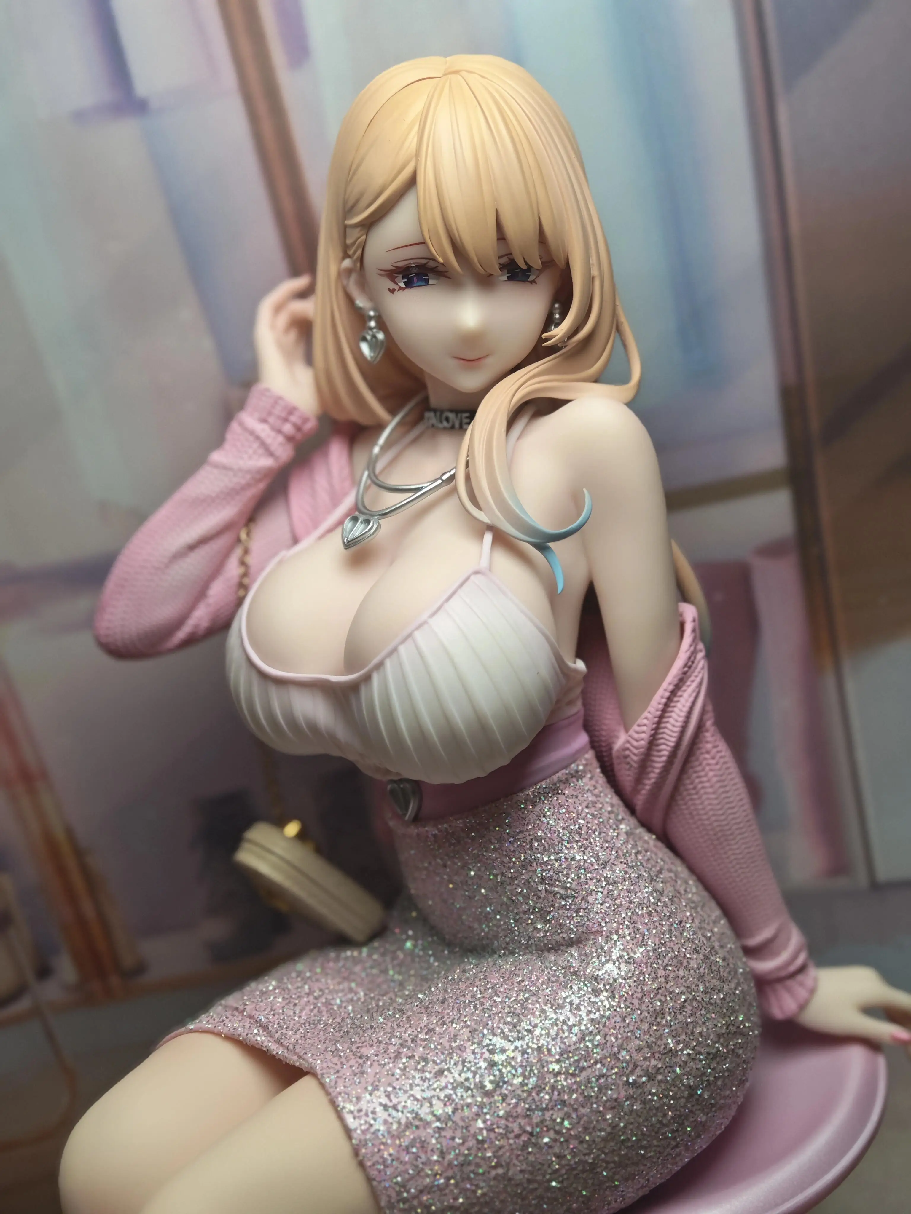 ฟิกเกอร์อนิเมะ Original BearPanda 23 ซม. ตัวละครโทยามะ อาซาโกะ จากเรื่อง Tutor Aroma ของสะสม ตุ๊กตา โมเดล ของตกแต่ง ของเล่น ของขวัญ