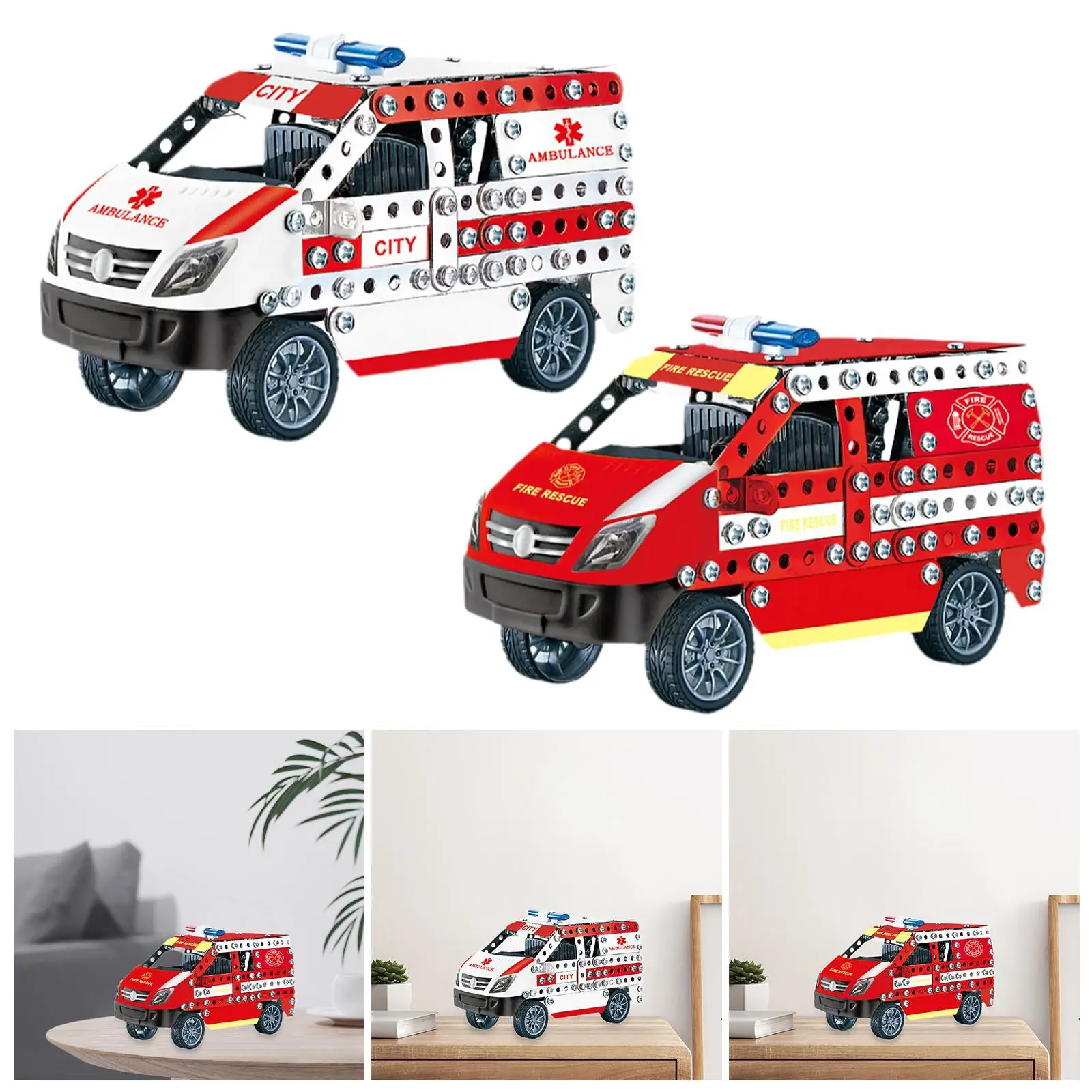 Model Car Kits,Stem Building Toy Set,Car Building Kits,Assembly Metal Vehicles Toy Assembly Set Toys for Boys Girls Age 8-12