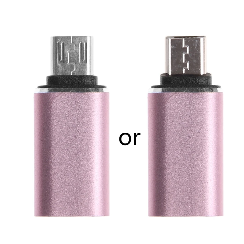 Type C Female to Micro USB Male Convert Connector Support Data Sync