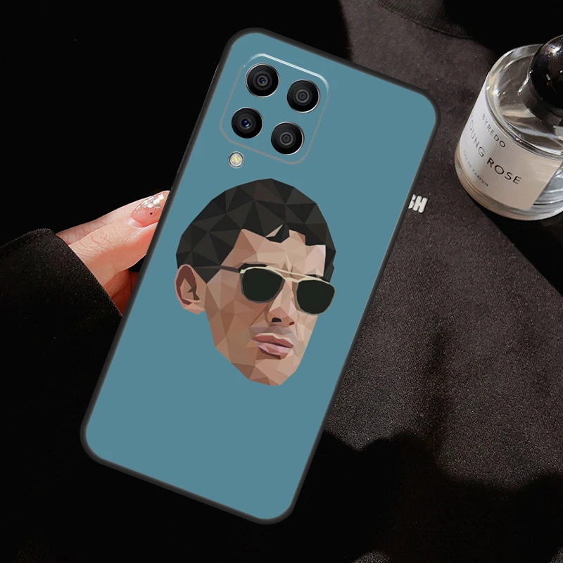 أيرتون سينا اللوحة الحال بالنسبة لسامسونج غالاكسي M54 M34 M14 M13 M15 M36 M55 M35 M56 M16 M31 M11 M53 M12 M32 M52 M06 #6