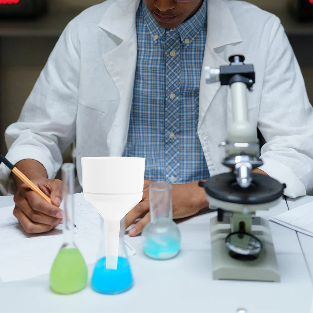 

2pcs Plastic Buchner Funnels High Temperature Resistant Lab Filtration Filter For Laboratory Experiment Pp