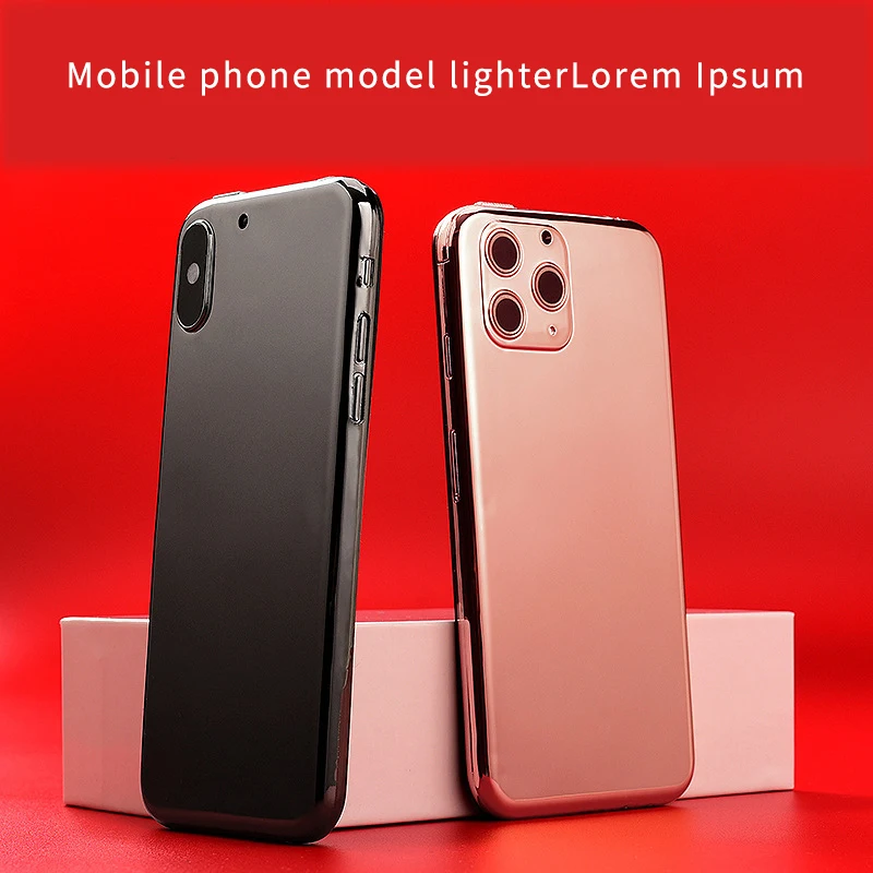 Internet Celebrity, Same Apple Phone, Windproof Simulation Lighter, Personalized Model, Creative Cigarette Lighter Torch Lighter