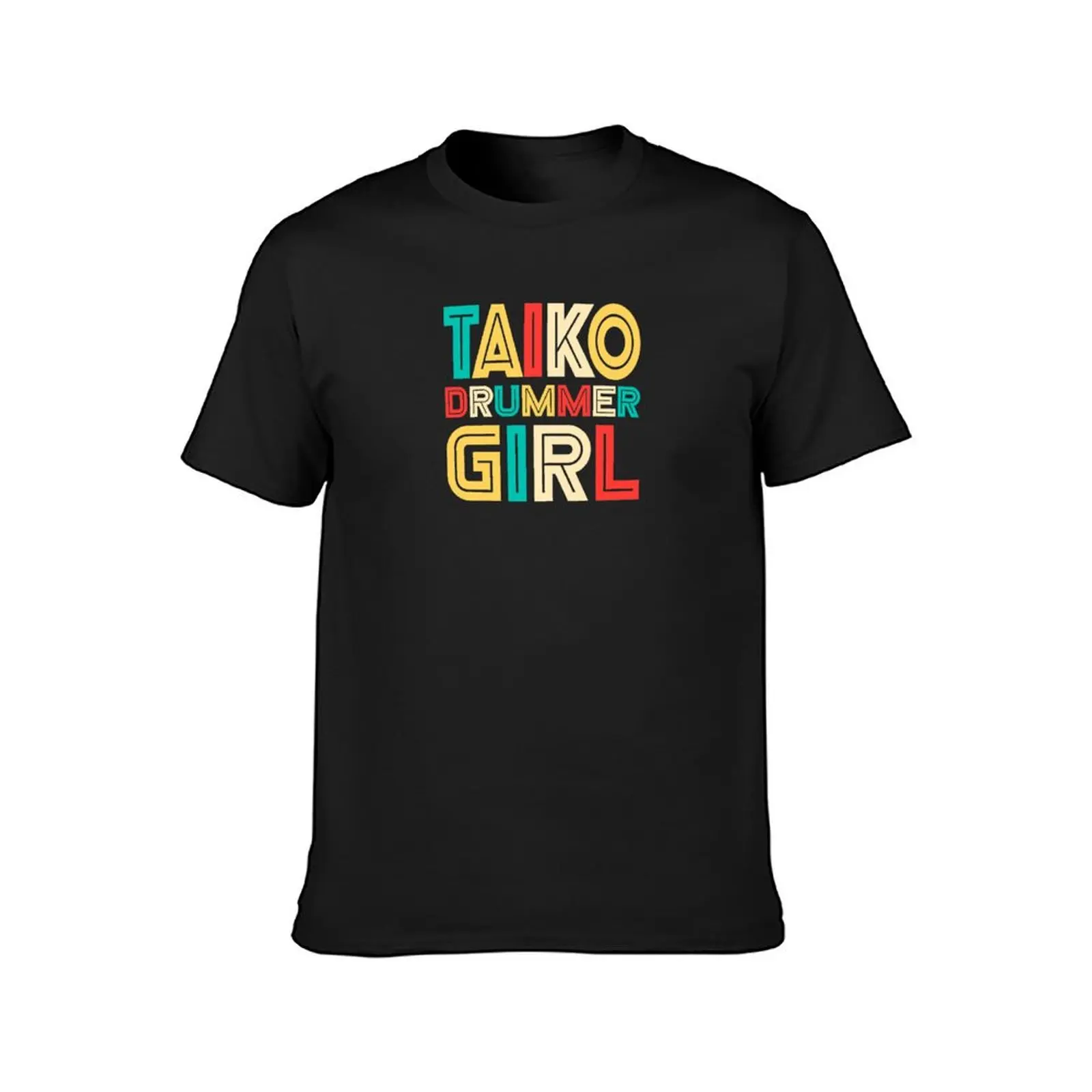 Retro Vintage Taiko Drummer Girl Gift For Taiko Lovers T-Shirt funnys hippie clothes summer clothes sports fans mens clothes