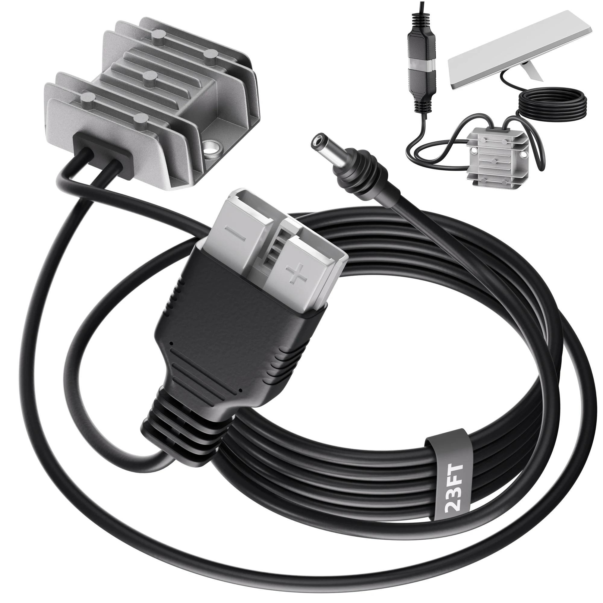 

Starlink Mini Step Up Cable для вилки Anderson 30 В 3,5 А Водонепроницаемый кабель питания Starlink Mini Anderson DC5521 Идеально подходит для автомобиля RV