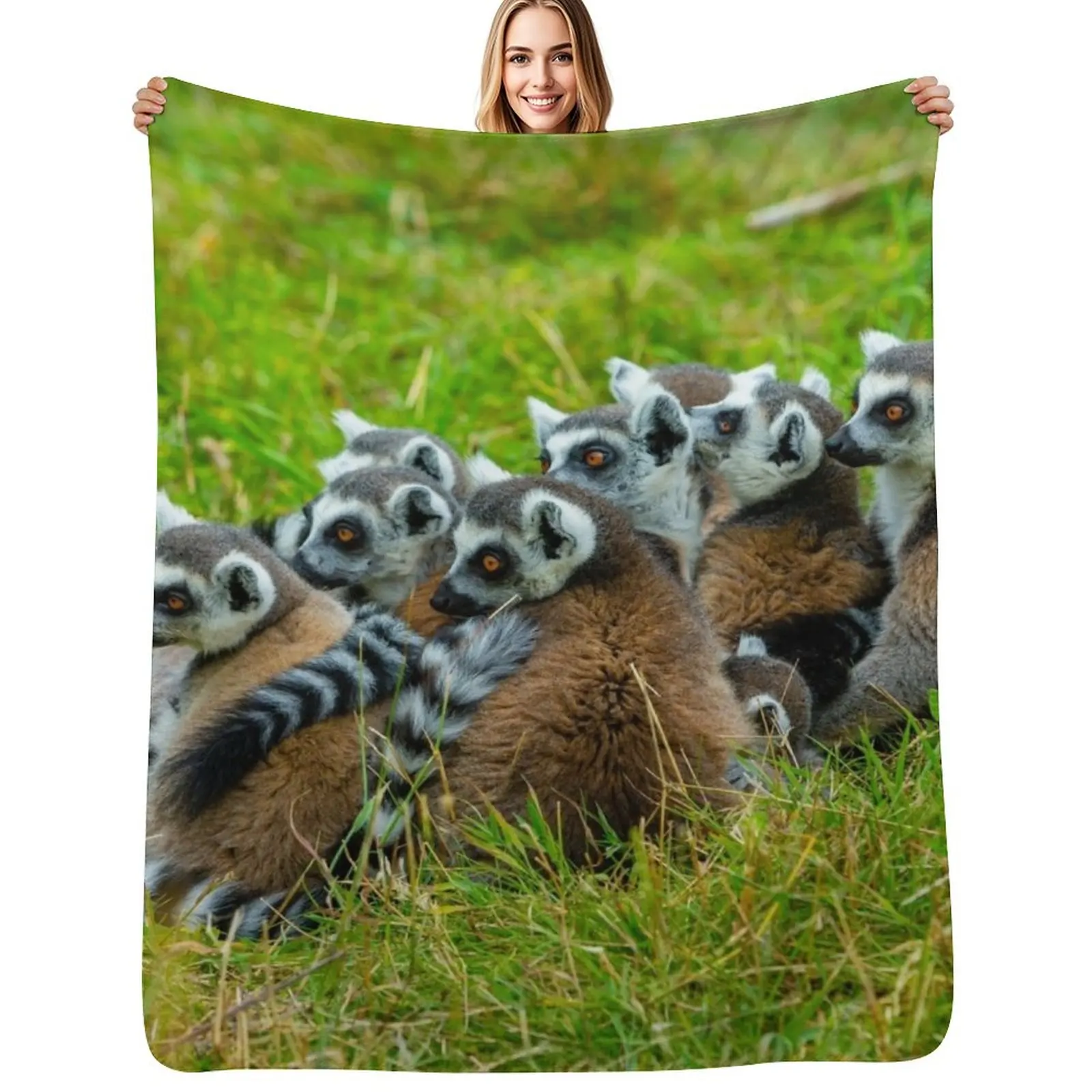 

Me and the Gang! Throw Blanket warm for winter Decorative Beds Blankets