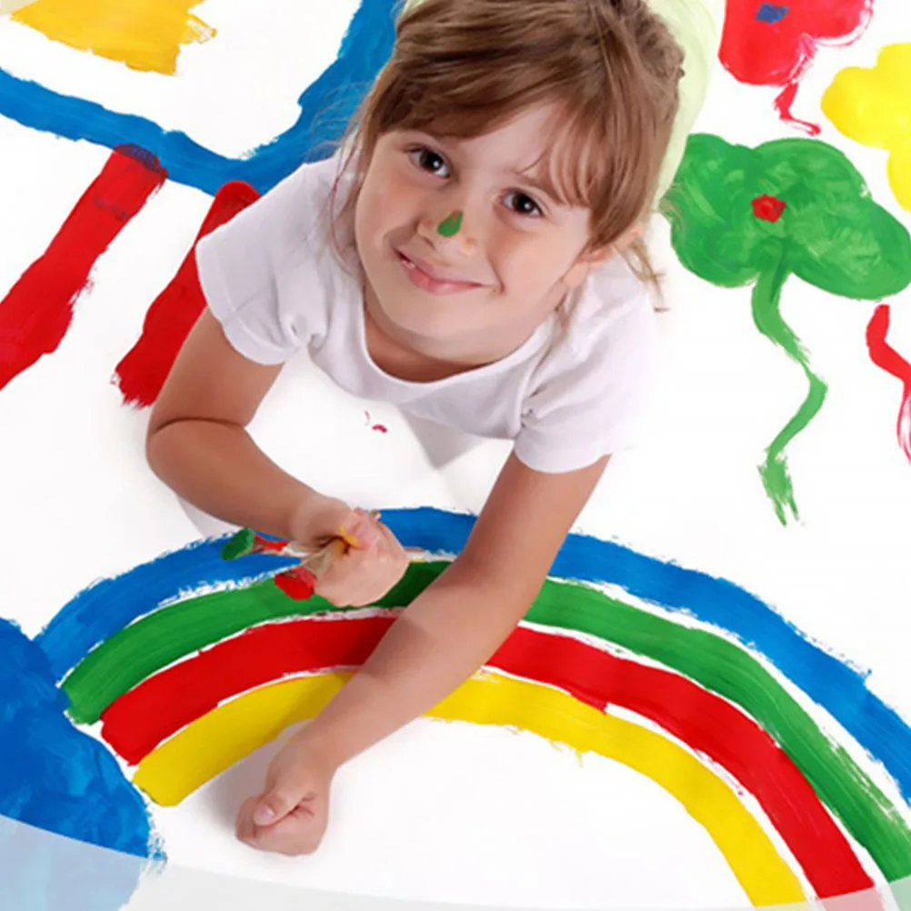 

15pcs Watercolor Painting Brush Kit Plastic Handle Metal Tube Art Brush For Kids Beginners Oil Painting Tools Craft Activities