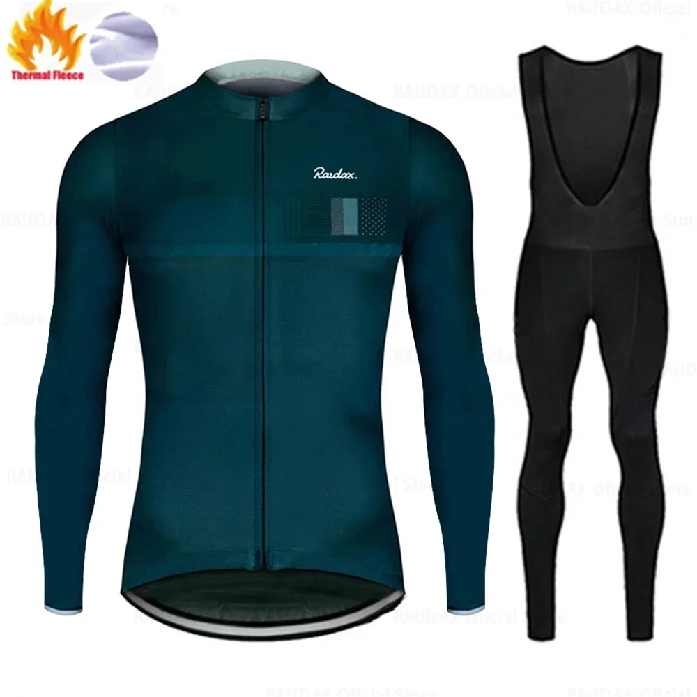 Thermal Fleece Cycling Jacket for Men, Long Sleeve Jersey, Bicycle Wear, Bike Clothing, Spain Winter, New, 2022