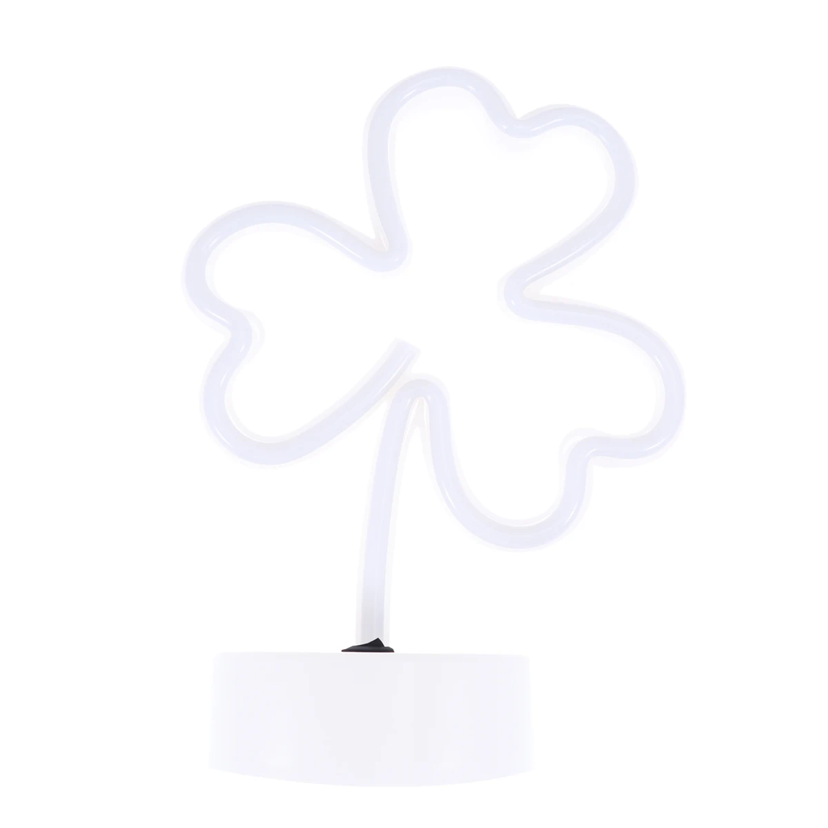 

1pc Clover Shamrock Night Light Usb Aa Powered Led Creative Bedroom Lamp Kids Room Nursery Hallway Stairs Decorative