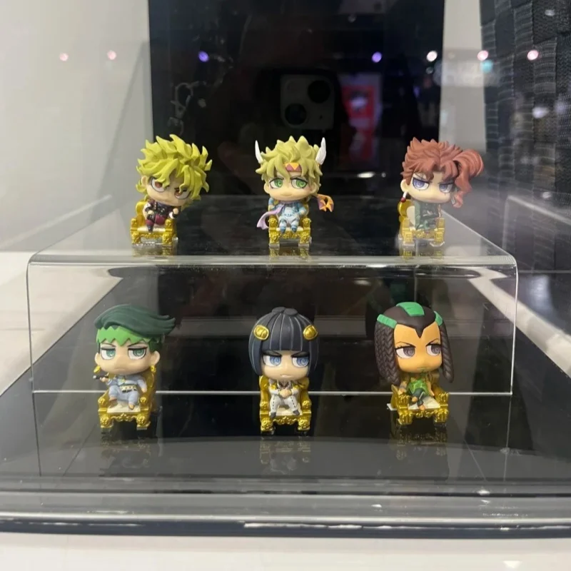 

В наличии BANDAI JOJOs WORLD3 В наличии Bizarre Adventure Фигурка Игрушка Amine Q Версия 4,5 см DIO Bruno Bucciarati Игрушки Подарки