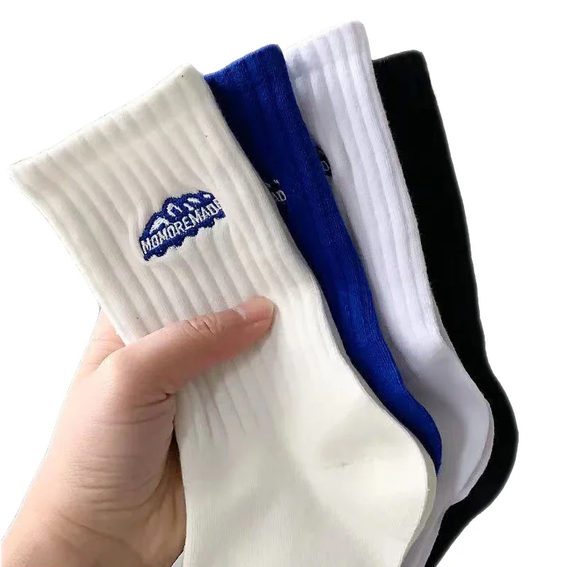 

5Pairs Cotton Socks Men Sports Breathable New Designer Socks Long Tube Cotton Sock Skateboard Casual Men and Women Luxury Sock