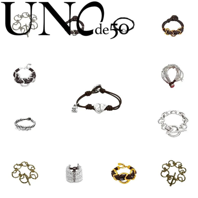 

Embrace High-End Fashion: UNOde50 Bracelet, Silver-Gold Glamour, Discounted Price!