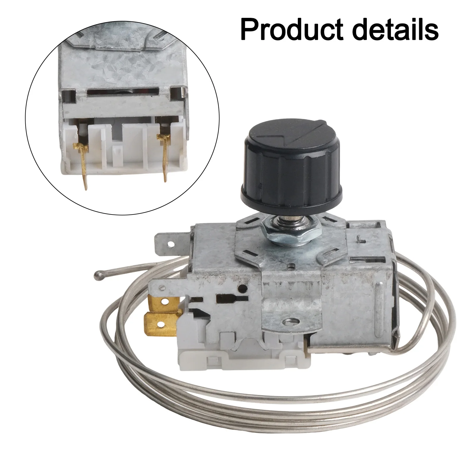

Регулятор температуры холодильника K50, регулируемый диапазон температуры, источник питания 220 В для охлаждения