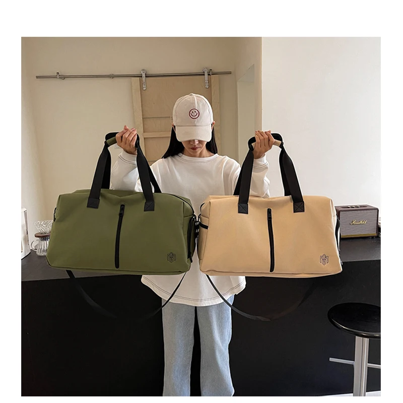 1pcs  Gym Bag for Men & Women,Water Resistant Sports Duffel Bag with Shoe Compartment & Wet Pocket for Travel Weekender & Fitne