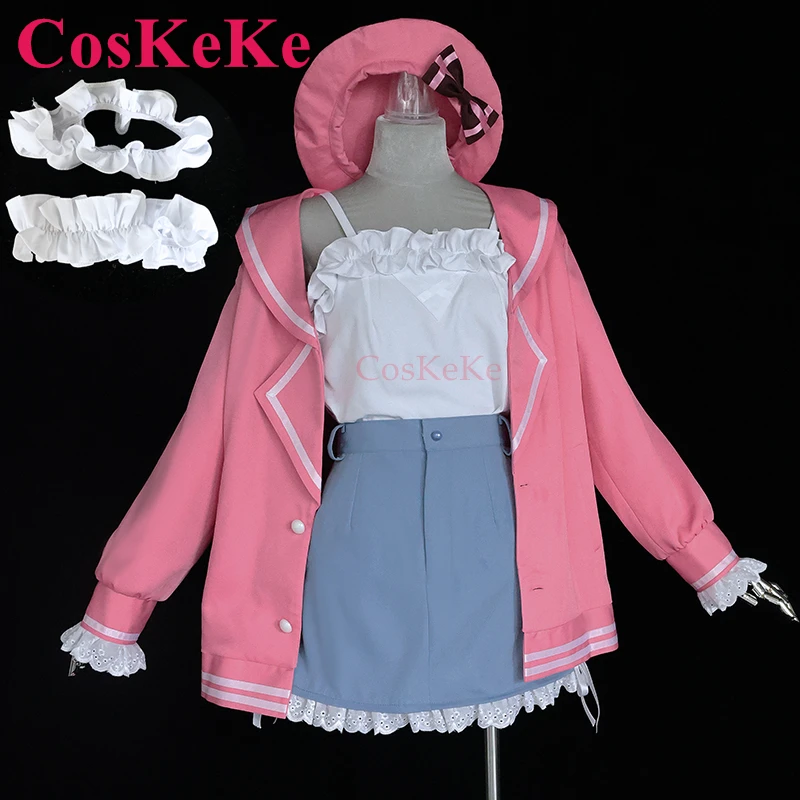 

CosKeKe Asagi Mutsuki Cosplay Game Blue Archive Costume Sweet Lovely Outfit Daily Wear Activity Party Role Play Clothing S-XL