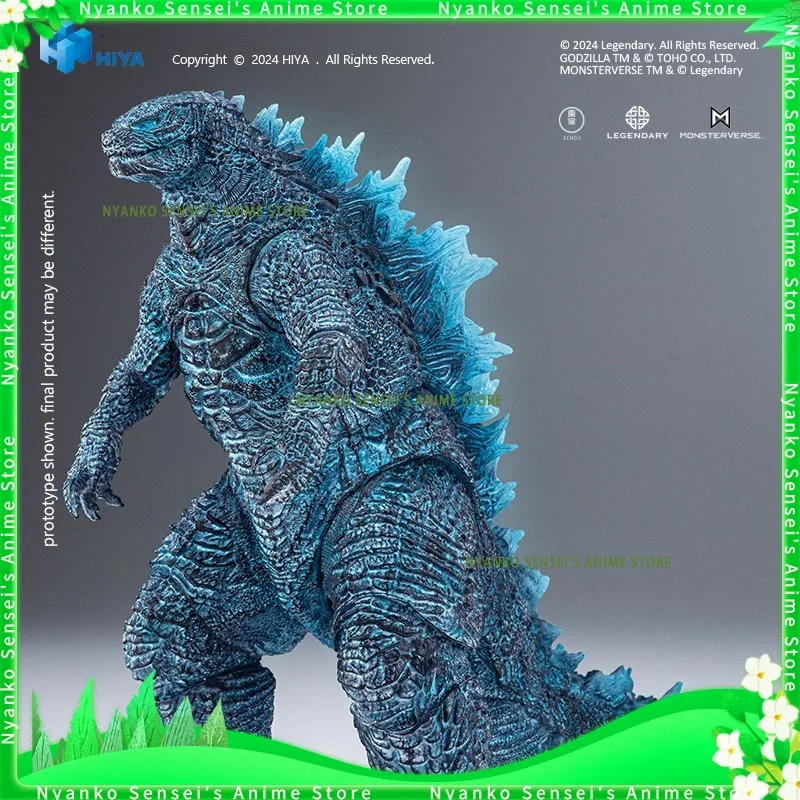 

In Stock HIYA Godzilla vs. Kong 2 Energy Burst Godzilla 18cm Action Figure Anime Model Toys MonsterArts Collectible