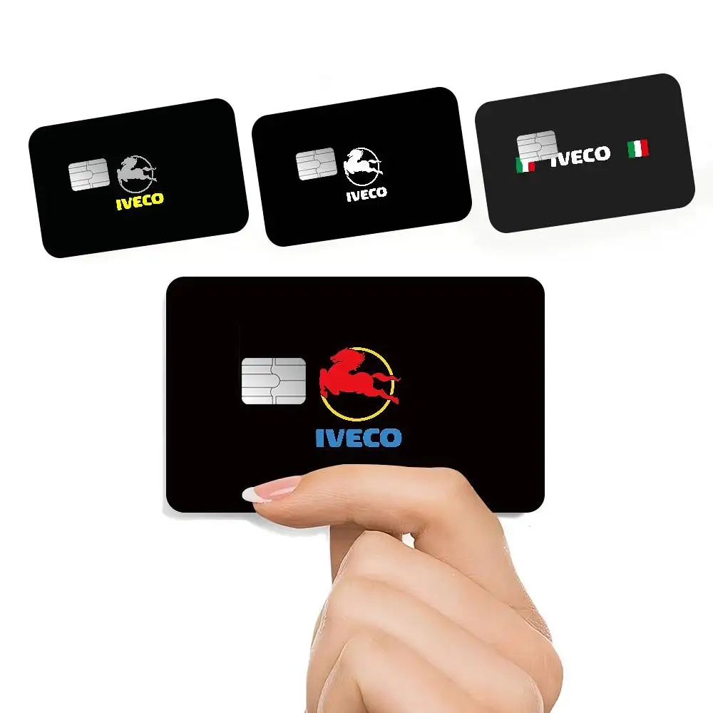 NEW IVECO Anime Cartoon Sticker Film Skin for Credit Card Debit Bank Bus Card