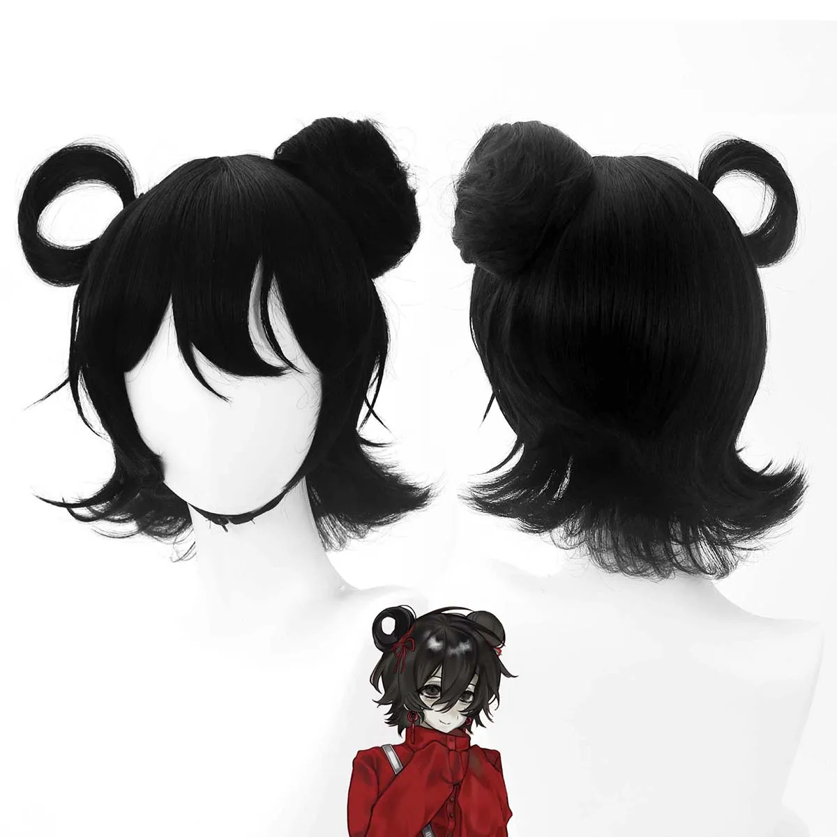 Jogo Sétimo Dia Li Yuting Peruca Cosplay