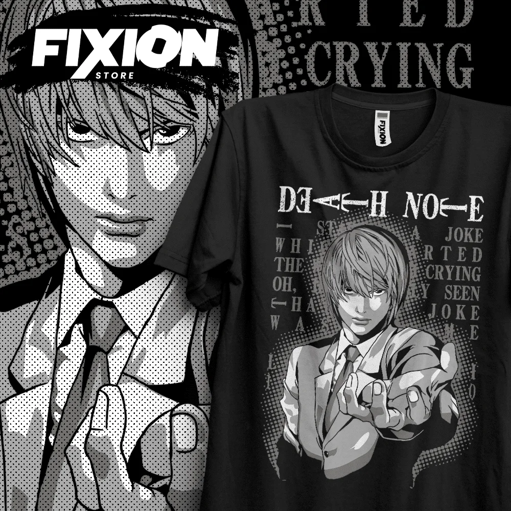 Death Note – Kira Mano Anime T Shirt Manga Gift For Anime Lover All Size Cotton