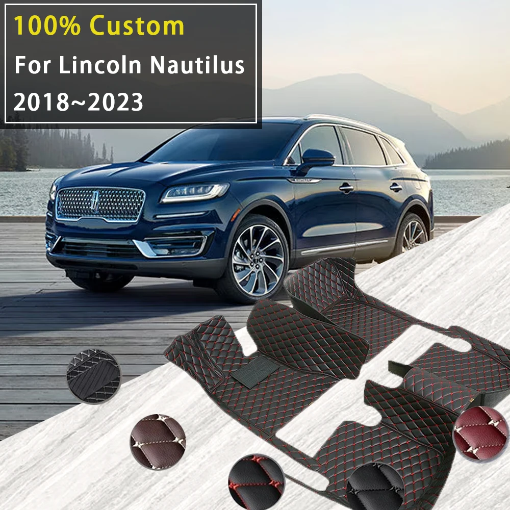 

Автомобильные коврики для Lincoln Nautilus U540 Grand Legacy 2018 ~ 2023 водонепроницаемые подушечки покрывают напольные ковры аксессуары для интерьера автомобиля