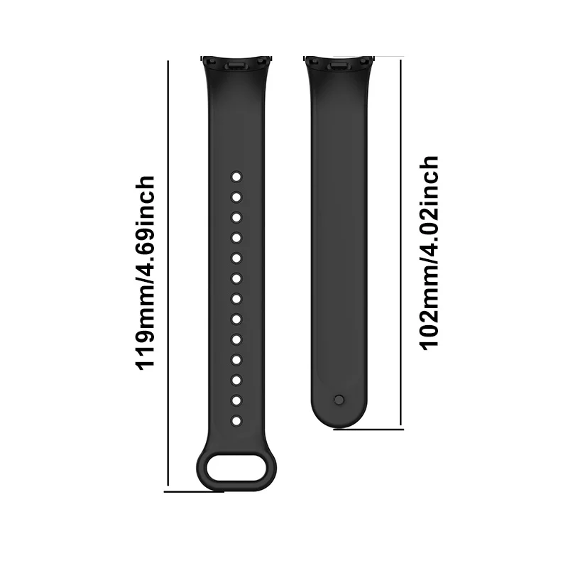 Soft Silicone Strap for Xiaomi Mi Band 10 9 8 Sport Rubber Bracelet Wristband Correa Xiaomi Smart Band 8 9 10 NFC Accessories image 6