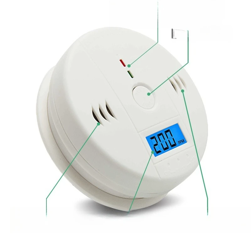 

Carbon monoxide alarm CO detector alarm Leak detector, carbon monoxide sensor