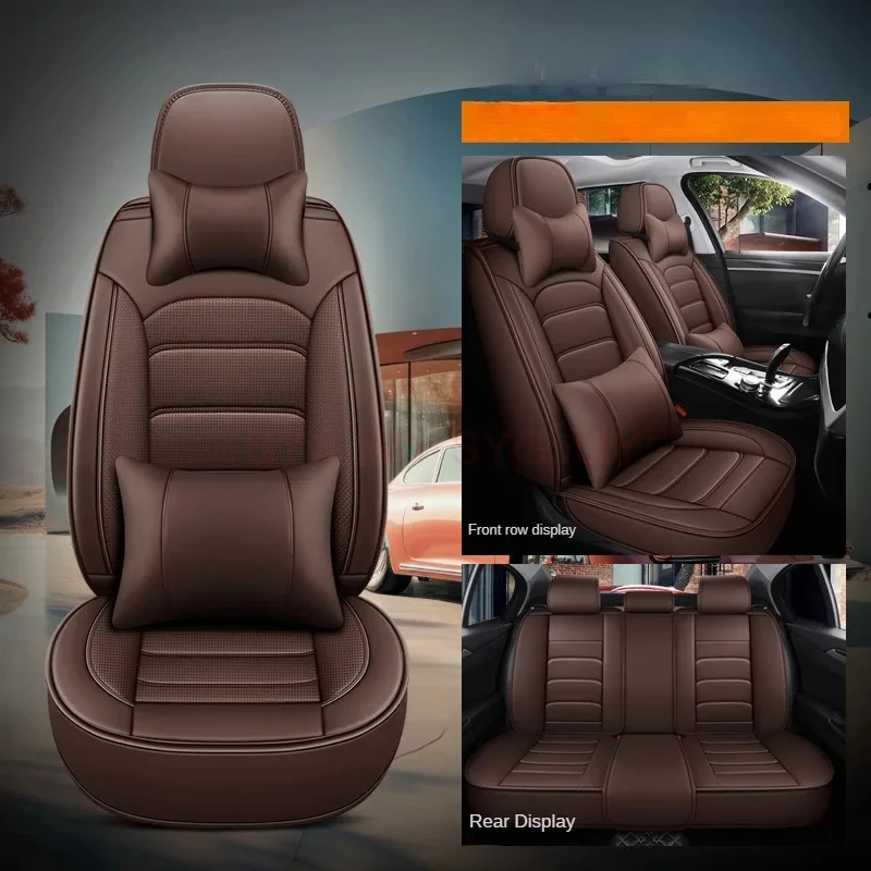 

WZBWZX Universal leather Car Seat Cover for Audi all medels A6L R8 Q3 Q5 Q7 S4 RS TT Quattro A7 A8 A3 A4 A5 Car-Styling