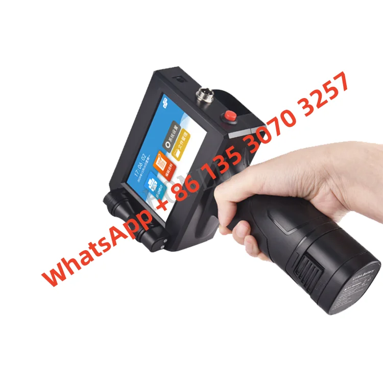 12.7mm Handheld Hand Held Inkjet Portable Printer CX-HP-1