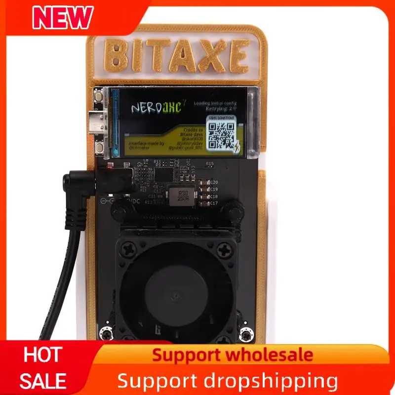 

Превосходный 2025Bitaxe Gamma601 Bitcoins Miner 18W 1.2TH/S BM1370 Asic Chip от Antminer S21 Pro Bitcoin BTC Miner Крипто-майнер EU P
