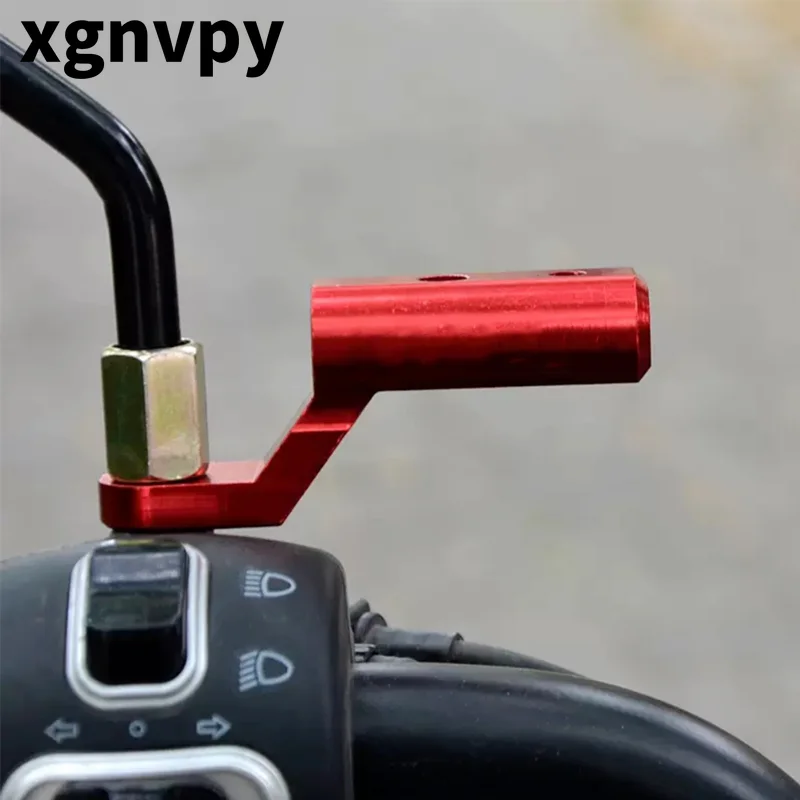 Xgnvpy kaca spion Motor ต่อพ่วงอเนกประสงค์อะแดปเตอร์อะลูมินัมอัลลอยพรีเมี่ยมสำหรับนักแข่งรถคาเฟ่เวสป้าอุปกรณ์เสริม