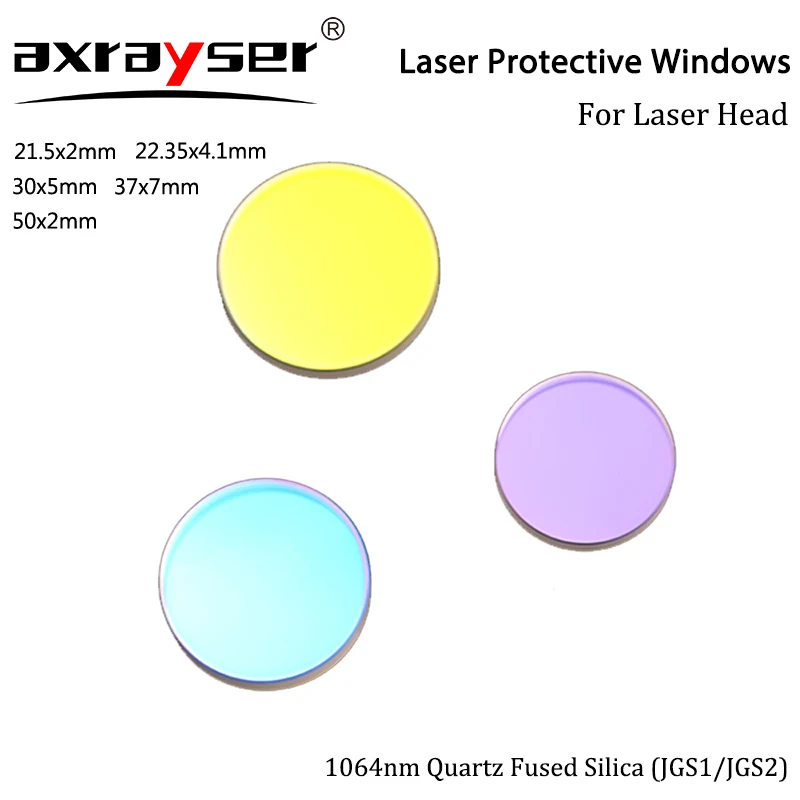 

Protective Windows Lens 30x5 37x7 for Fiber Laser P0795-1201 MiniCutter SolidCutter LightCutter Optical Silica