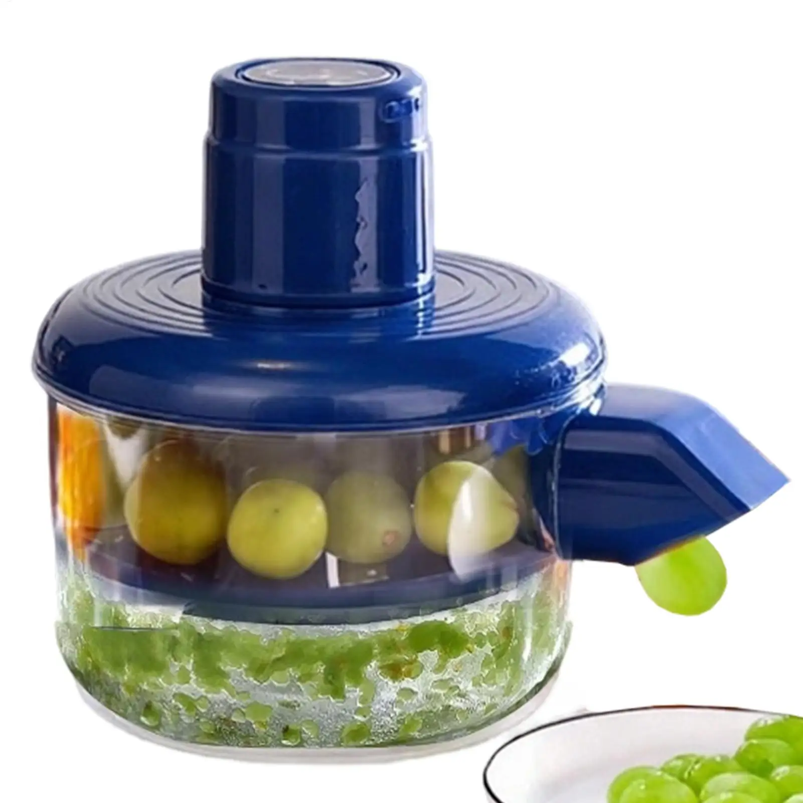 Automatic Grape Peeler, Electric Garlic Peeler, Small Household Rechargeable Fruit Kitchen Tool, Commercial Smart Fruit Machine.