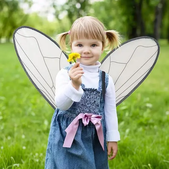 Fairy Wings Costume Dress-Up Effect. Ideal For Home Decor, Room Decor, Party Supplies, Cosplay Stage Props, Patio  Photo Display