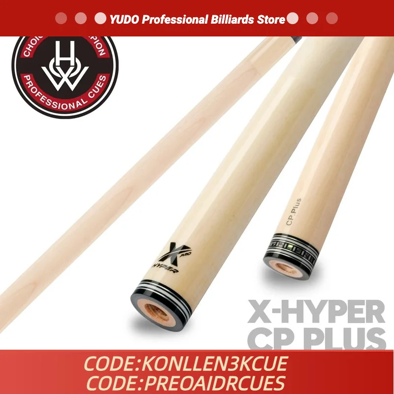 

HOW Cue Shaft X-Hyper Бильярдный кий Вал CP PLUS Вал 74 см Длина 12,6 мм 3/8*8 Радиальное соединение Один вал Аксессуары для бильярда