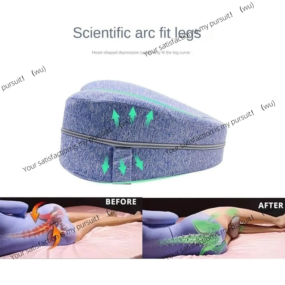 Alignment Pillows Relieve Hip Pain Sciatica Leg Alignment Pillow for Side Sleepers Sleep Pain-Free from Hip Back Aches