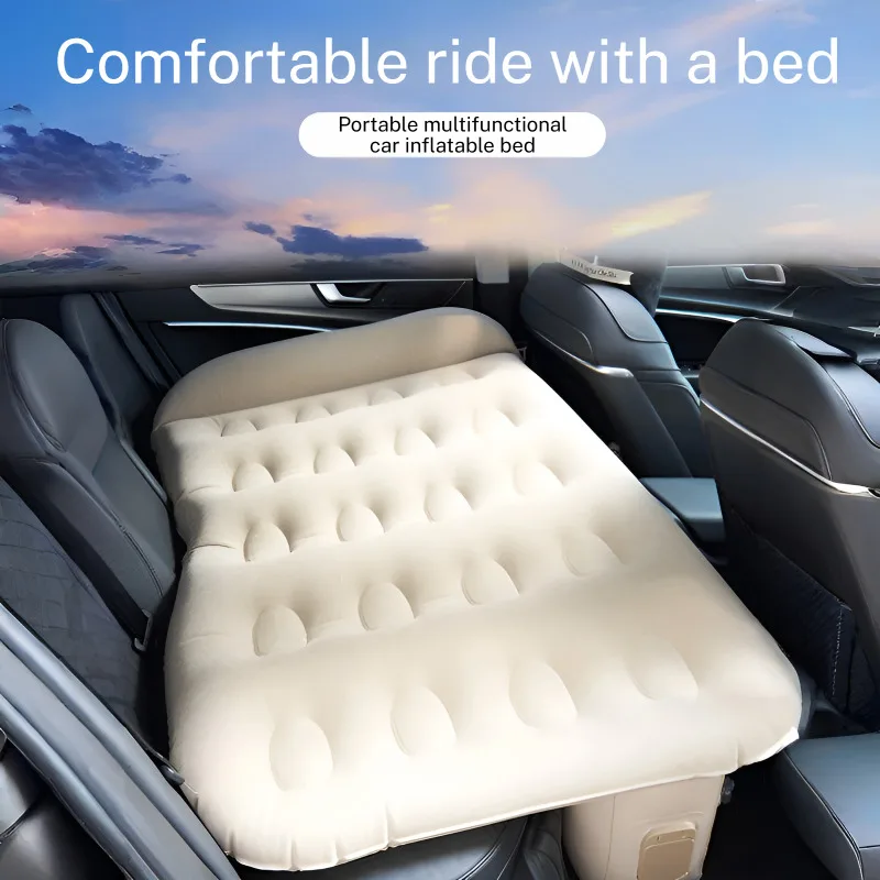 

Car inflatable bed SUV car rear air cushion bed back seat travel bed sleeping mat