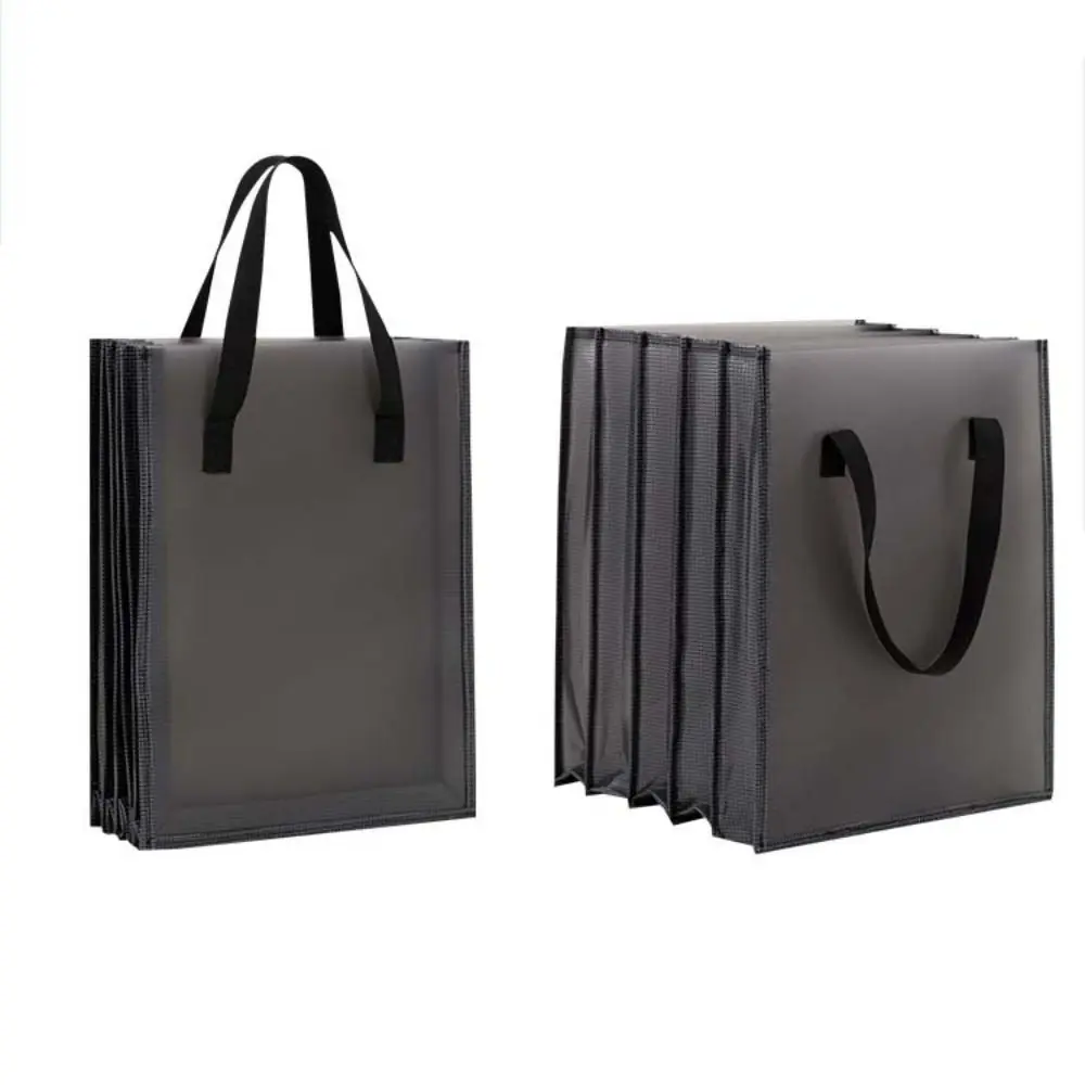 5-layer A4 Layered File Handbag Widened Stretchable Portable Documents Organizer Paper Holder Large Capacity