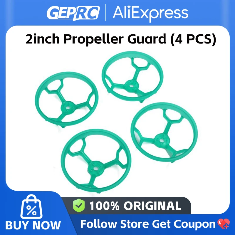 GEPRC GEP-4 2 بوصة واقي المروحة (4 قطع) قطع غيار المروحة الواقية مناسبة لطائرة RC FPV حرة بدون طيار