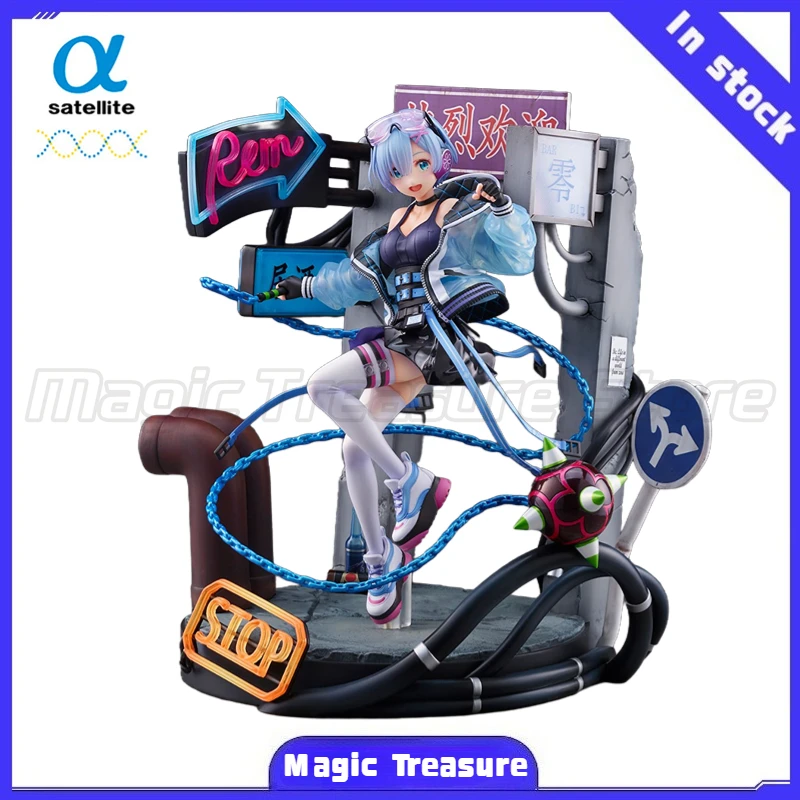 

【MT】Оригинальный Alpha Satellite EStream Re: ZERO Starting Life in Another World REM Emilia RAM Neon City масштабная фигурка 1/7 игрушечная модель