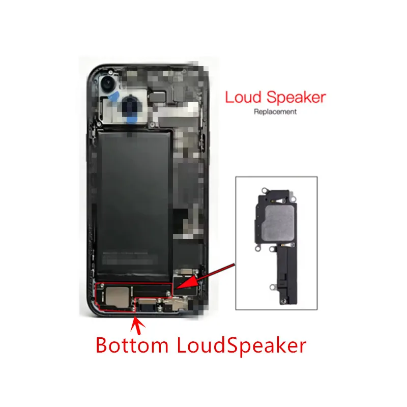 Bottom Loudspeaker For iphone 13 mini 13 Pro Max Loud Speaker Ringer Buzzer Flex Cable Replacement Part