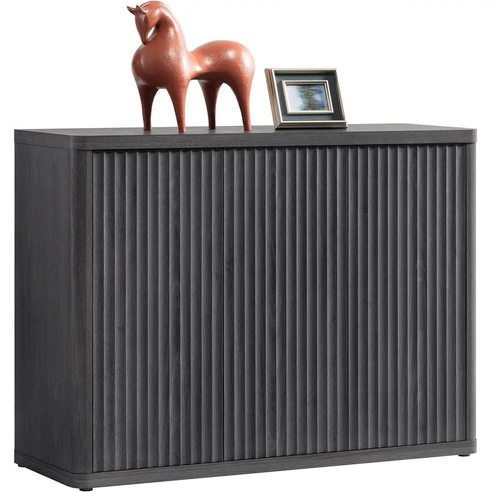 

Storage Accent Sideboard with 3 Doors, 46.6 Wide, Suitable for Living Room, Kitchen, Dining Room, and Hallway