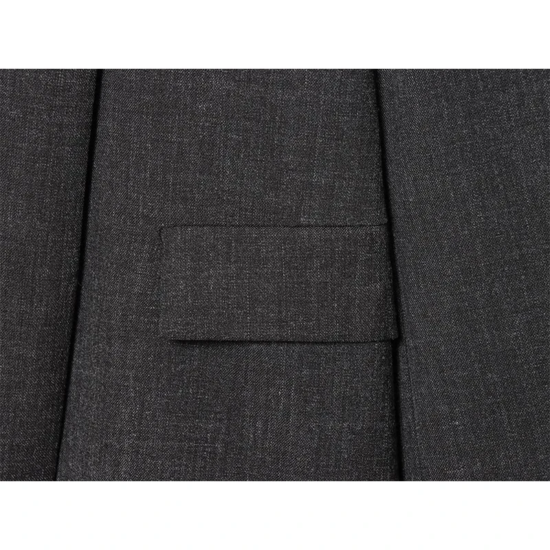 المرأة السترة معطف الخريف الشتاء موضة الوقوف طوق كم طويل الحلل Vintage ملابس خارجية الإناث شيك القمم