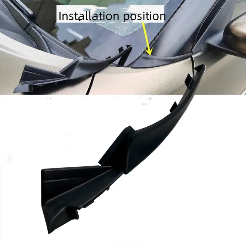 For NISSAN 2017-2021 KICKS  Front Windshield Lower Corner  Wiper Guide Cover Plate  Fender Trim  Car Accessories High Quality