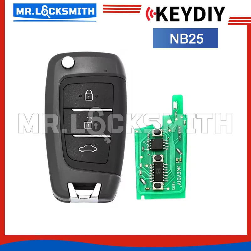 New KEYDIY NB25 Remote Car Key NB Series Multi-Functional Universal Auto Accsesories for KD900+ URG200 KD-X2 Tools