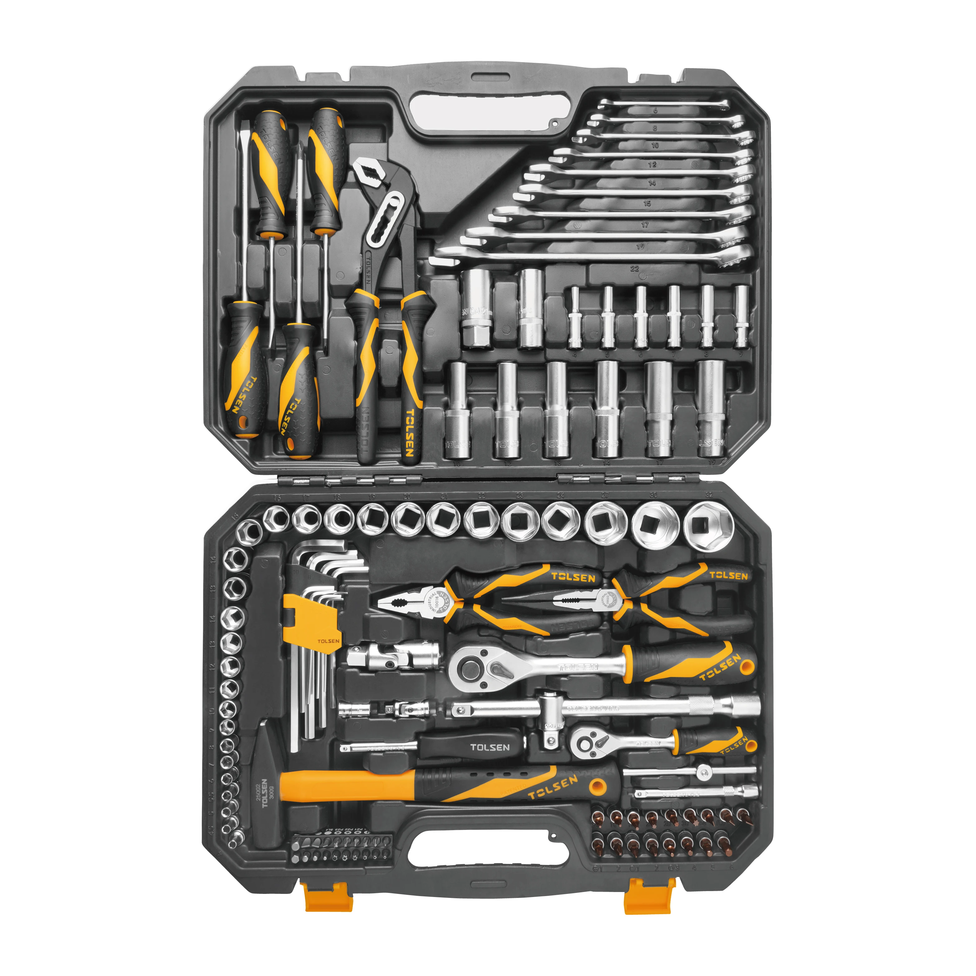 TOLSEN 85354 New Product 116pcs Hand Socket And Wrench Tool Set With Good Price