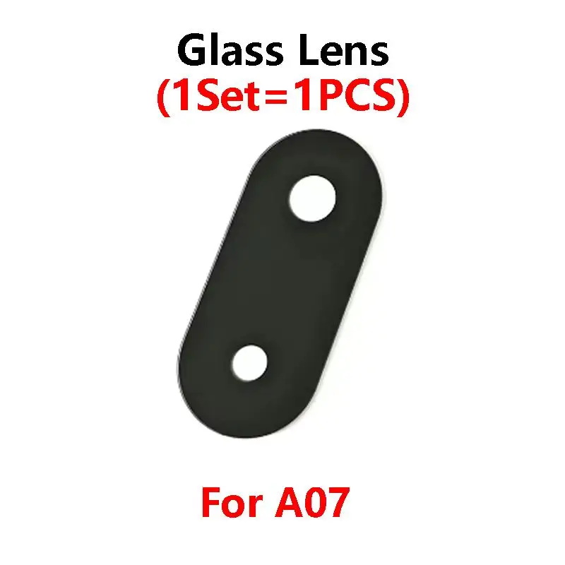 リアバックカメラガラスレンズとステッカー付きサムスン A07 A17 4G 5G 修理部品