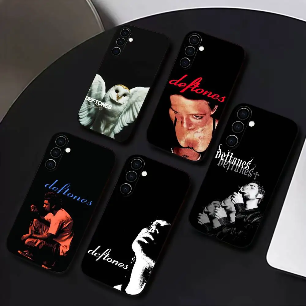 

Band D-Deftones Phone Case Silicone Soft For Samsung Galaxy A73,A72,A71,A70,A53,A52,A51