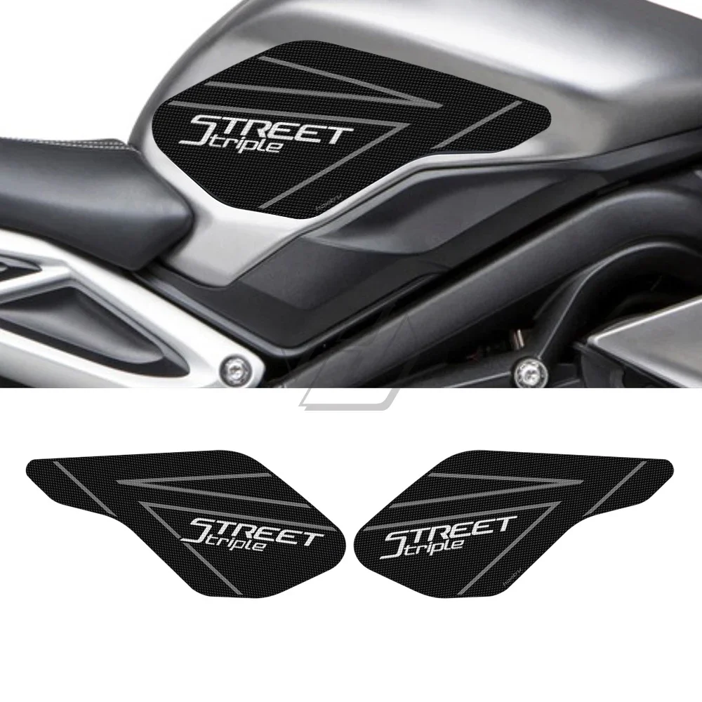 

Motorcycle Side Tank Pad Protection Knee Grip Mats for Triumph Street Triple 2013-2022 Sticker