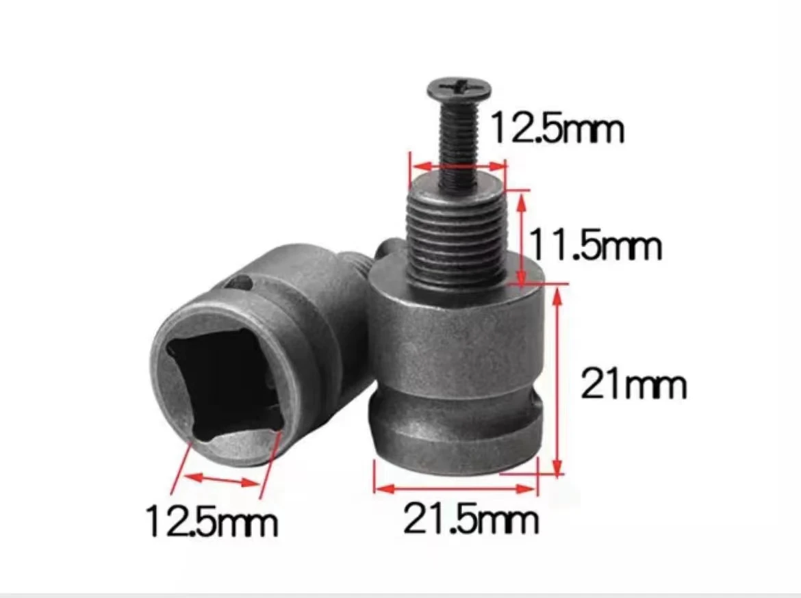 1/2 ''Khoan Chuck, Bộ Chuyển Đổi 33*24Mm Va Đập Cờ Lê Conversio 1/2-20UNF Độ Cứng Cao Mũi toolsn